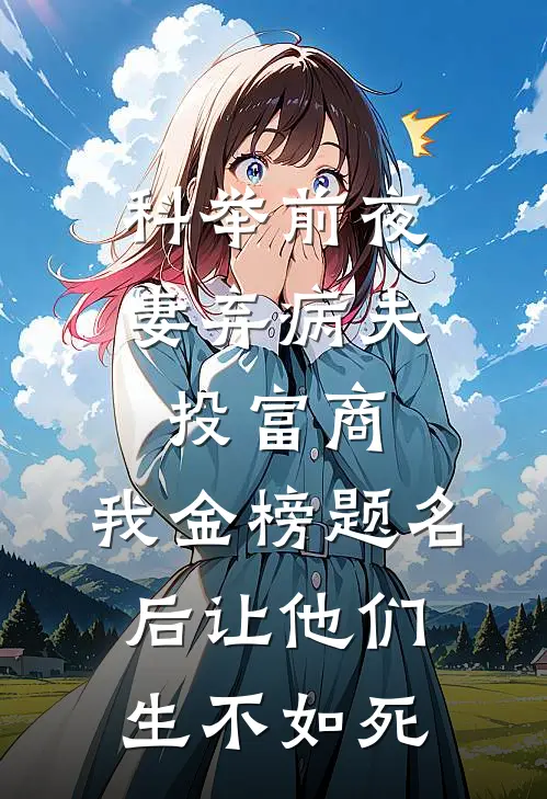 科举前夜妻弃病夫投富商，我金榜题名后让他们生不如死