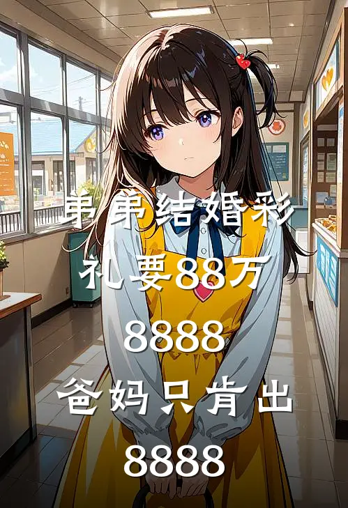 弟弟结婚彩礼要88万8888，爸妈只肯出8888