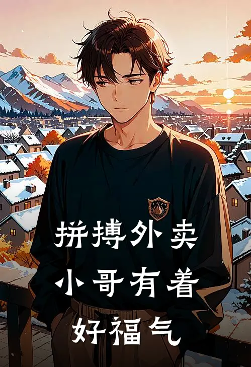 拼搏外卖小哥有着好福气