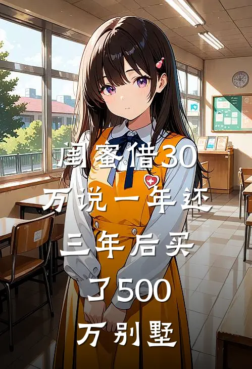 闺蜜借30万说一年还，三年后买了500万别墅(刘畅钱雅芬)好看的完结小说_热门小说推荐闺蜜借30万说一年还，三年后买了500万别墅刘畅钱雅芬