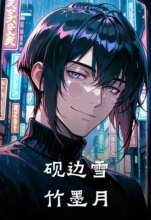 砚边雪竹墨月