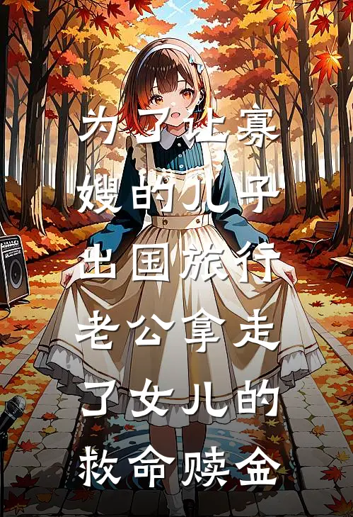 为了让寡嫂的儿子出国旅行，老公拿走了女儿的救命赎金